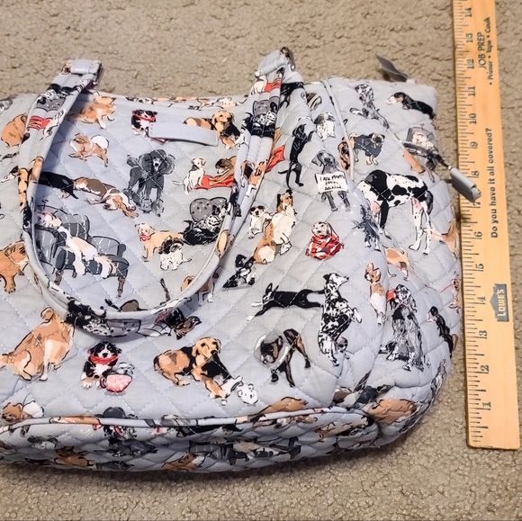 Vera Bradley, Dog Show Tote Bag - Grayish Blue - Picture 10 of 11